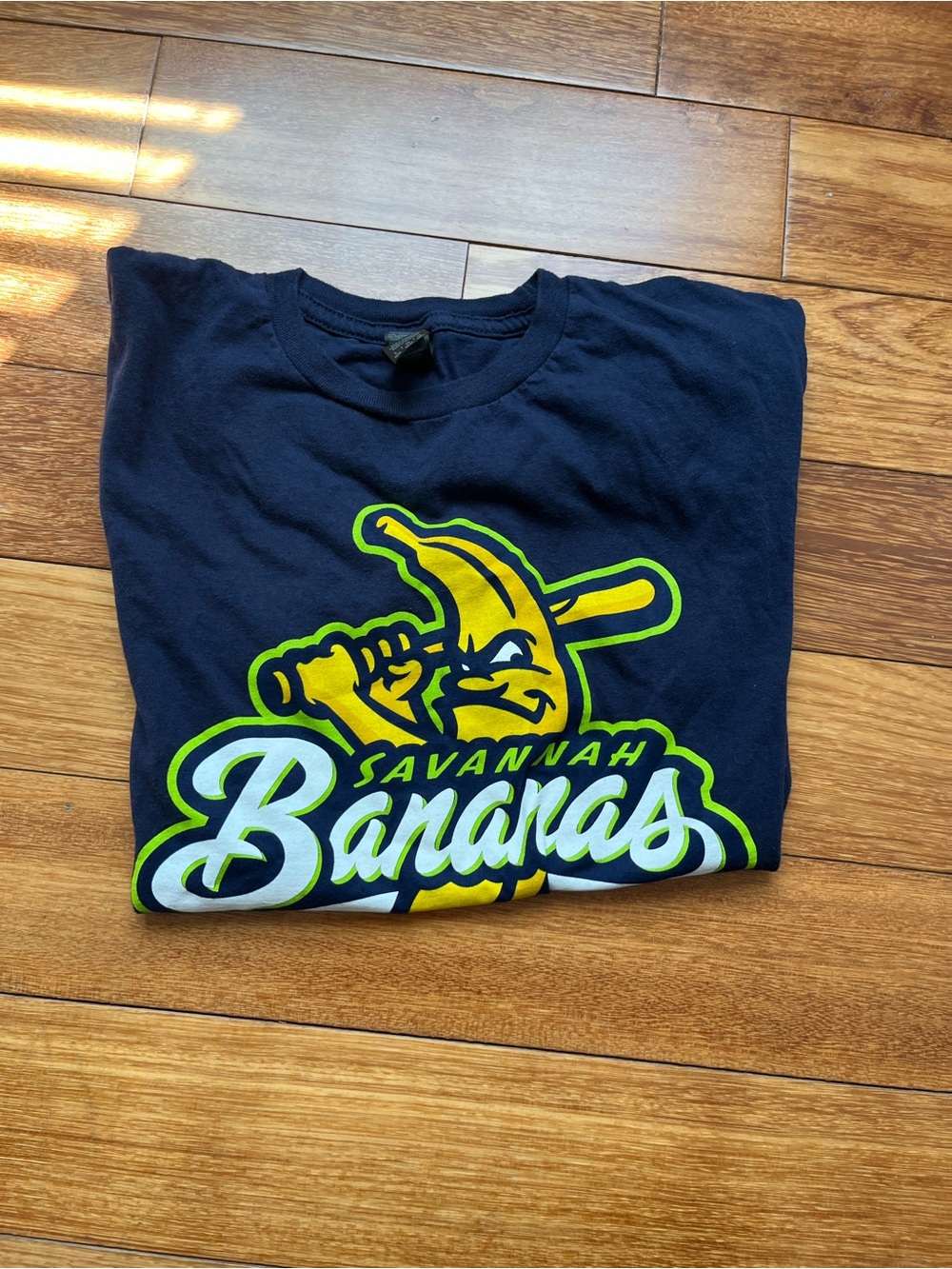 Navy Kids Graphic T-Shirt Savannah Bananas